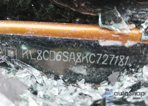 2019 Chevrolet Spark 1Lt Cvt из США, поврежденный, VIN KL8CD6SA8KC727181